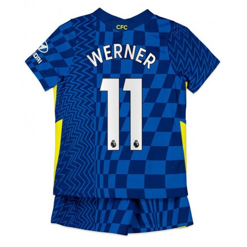 Chelsea Dres Timo Werner 11 Dječji Domaći 2021/22 Kratkih Rukava Chelsea Dres Timo Werner 11 Dječji Domaći 2021/22 Kratkih Rukava